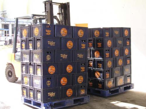 Begi bista bikoitza edarien industrian erabiltzea